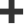 black plus sign icon